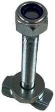 Heavy-Duty-Schraub-Fitting mit Mutter M10 Gewinde