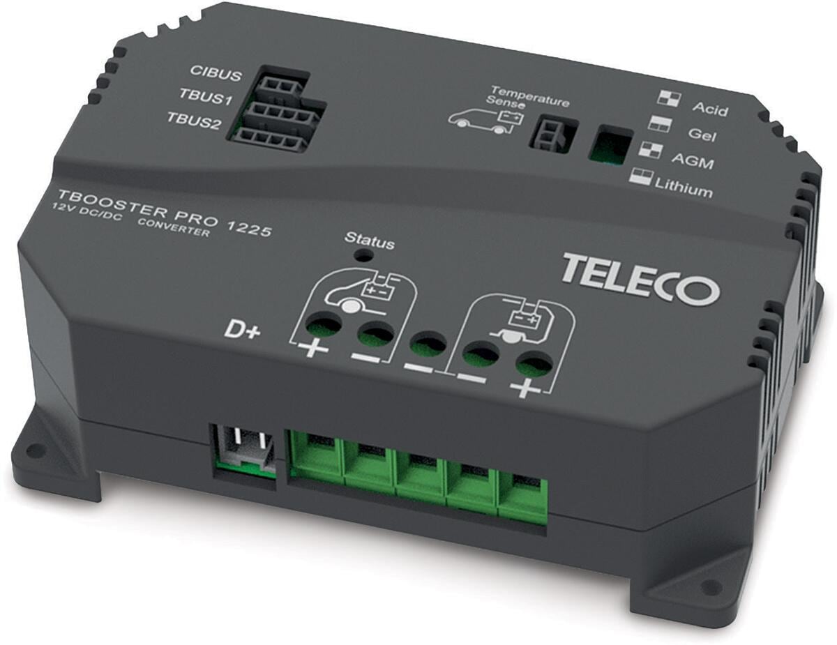 Produktabbildung: Teleco TBooster PRO 1225, 12V DC/DC Wandler
