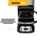 Tristar CM-1284 Kaffeemaschine, schwarz