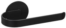Maximex Turbo-Loc Bivio Toilettenpapierhalter, Aluminium, schwarz