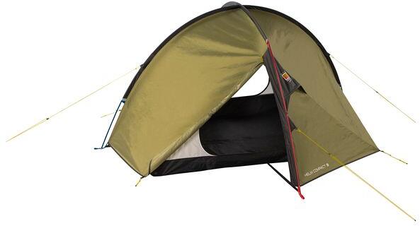 Wild Country Helm Compact Kuppelzelt, 3-Personen, 225x225cm, grün
