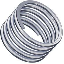 Deckelfeder für Clesana C1, grau
