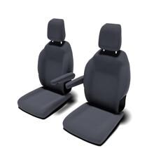 DRIVE DRESSY Sitzbezug-Set für Citroën Campster/Vanster, dark-grey