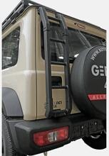 Horntools Suzuki Jimny GJ Heckleiter, schwarz
