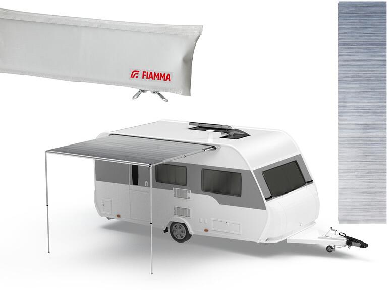 Fiamma Caravanstore Evo Markise, 497cm, Royal Blue