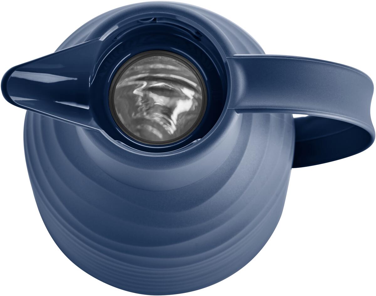 Emsa Samba Wave Isolierkanne 1L, blau bei Camping Wagner Campingzubehör