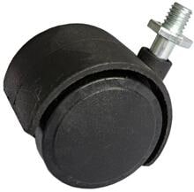 Ersatzrolle, einzelt, schwarz - BlueCraft Ersatzteil Nr. 810253 - für Infrarotofen BC 4200 Turbo