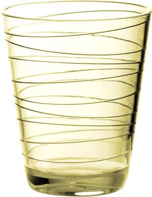 Brunner Onda Trinkglas, 300ml, gelb