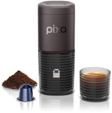 Wacaco Pixapresso Espressomaschine, dark burgundy