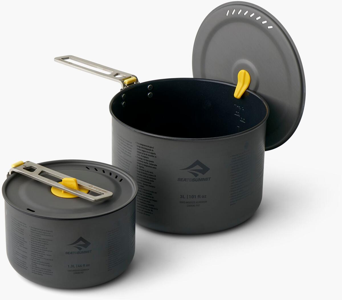 Sea to Summit Frontier Kochtset, Aluminium, 5-teilig