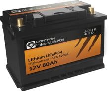 Liontron HighCurrent Lithium Batterie, 12,8V, 80Ah, mit BMS
