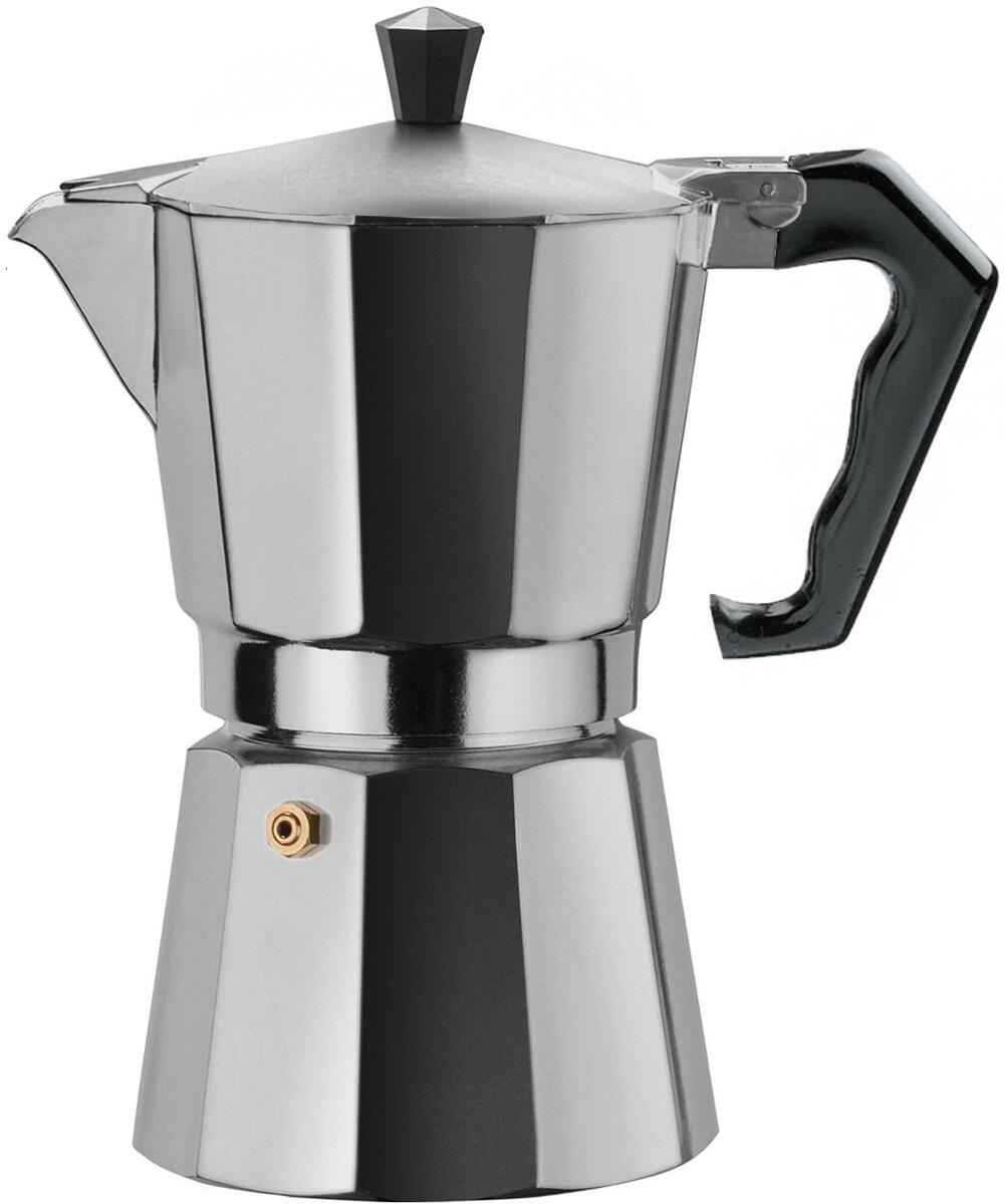 Gnali & Zani Brasil Espressokocher, Aluminium, 3 Tassen