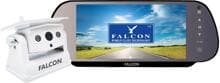 FALCON HD Magnetisches drahtloses Kamerasystem mit 7-Zoll-Spiegelmonitor mit DVR-Aufzeichnung