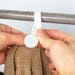 silwy Buddy Magnet-Clip, 2er Set, weiß