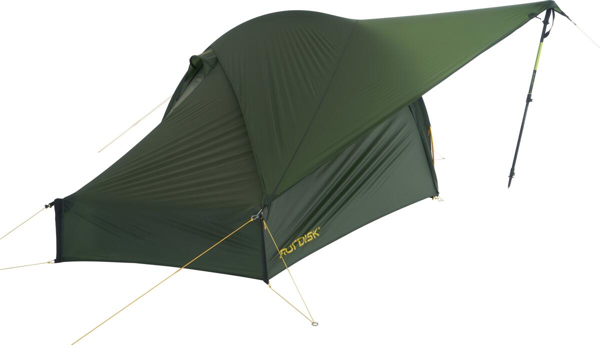 Nordisk Voss 2 LW Zeltdach Tarp, 184x230cm, grün
