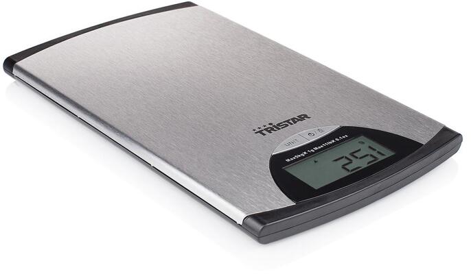 Tristar Küchenwaage, Edelstahl