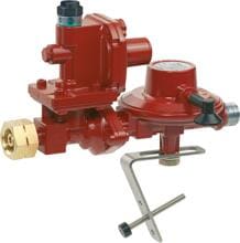GOK Gasregler FL90-4, 4kg/h, 50mbar, GF x G1/2LH-KN, OPSO PRV