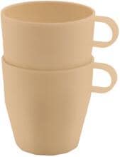 Travellife Nova Becher, Keramikoptik matt, vanille, 2 Stück, 320ml