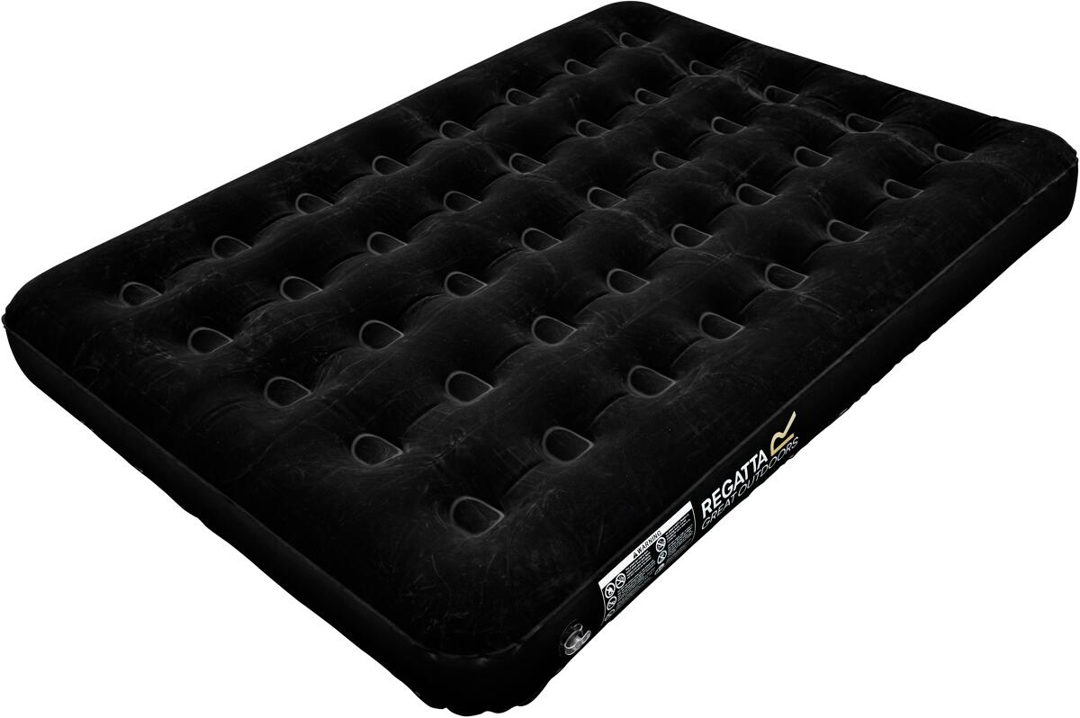 Regatta Flock Airbed Luftmatratze, schwarz, 191x137x22cm