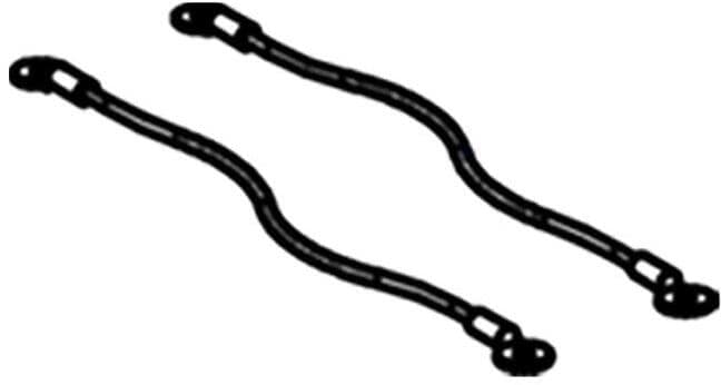 Drahtseil 55mm - Thule Ersatzteil Nr. 1500603488 - für Caravan Superb, 2 Stück