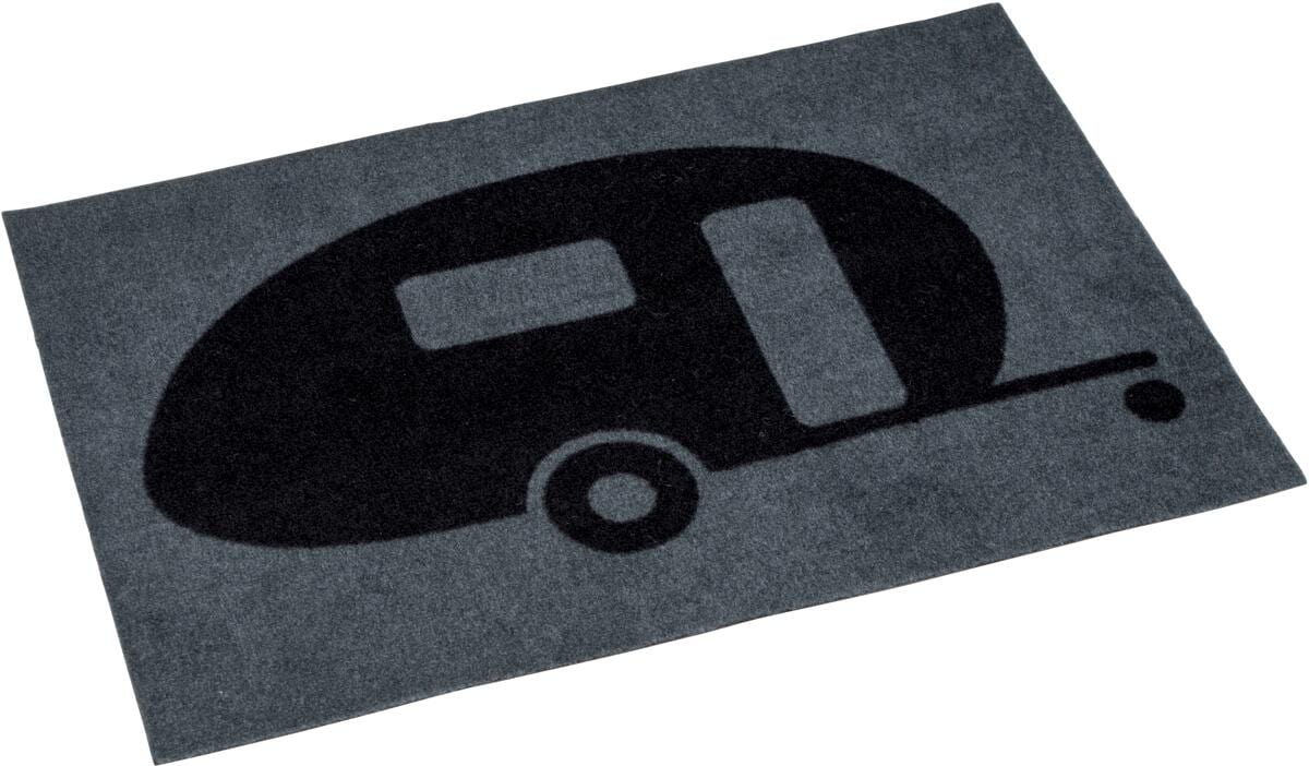 Bo-Camp Fußmatte mit Druck, 60x40cm, Caravan