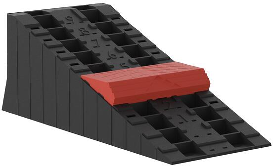 Lippert Auffahrkeil LEVEL9, inkl. Aufbewahrungstasche, schwarz