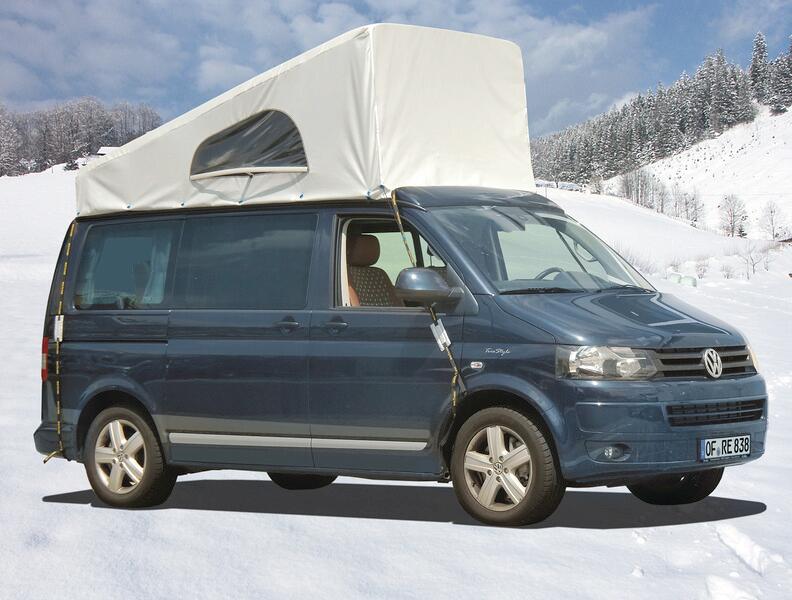 Carbest Klimaschutzhaube Climacover für Schlafdach T5/T6 lR, Schlafdach, vorne hoch