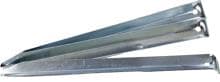 Regatta Steel V Pegs V-Stahlheringe, 23 cm, 9 Zoll, mehrfarbig, 5 Stück