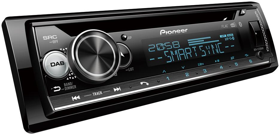 Pioneer DEH-S720DAB 1-DIN-CD-Tuner Autoradio, DAB/DAB+, Bluetooth