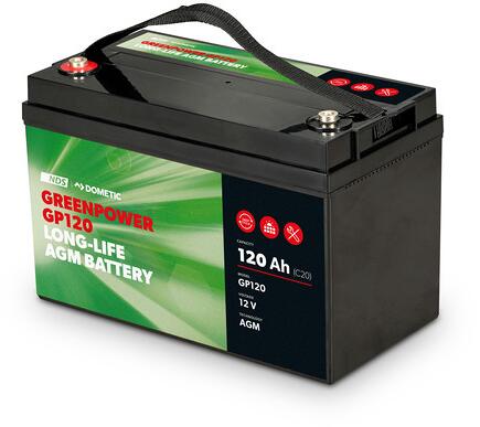 NDS Green Power GP120 AGM-Batterie, 120Ah