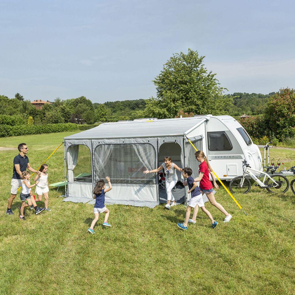 Fiamma Markisenvorzelt für Caravanstore ZIP 280 XL Markise, Royal Grey, 280cm