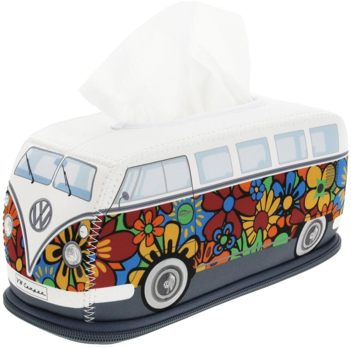 VW Collection T1 Bulli Kosmetiktuchspender, flower power