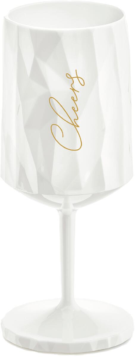 silwy SOLO Magnet-Kunststoffglas, Wein, 300ml, ohne Pad, cheers