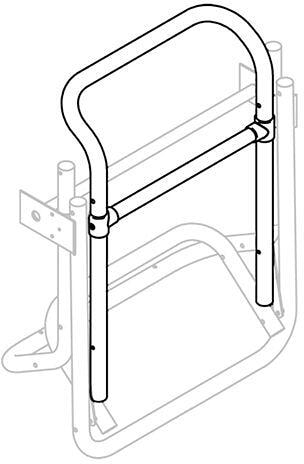 Tragrahmen - Thule Ersatzteil Nr. 1500603105 - für Lift V16 Fahrradträger