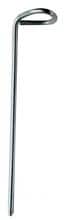 Vango Stahlgrundplatte Heringe, 18cm x 4mm, silber, 5er-Pack