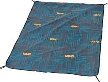 Uquip Scotty XL Picknickdecke, grau