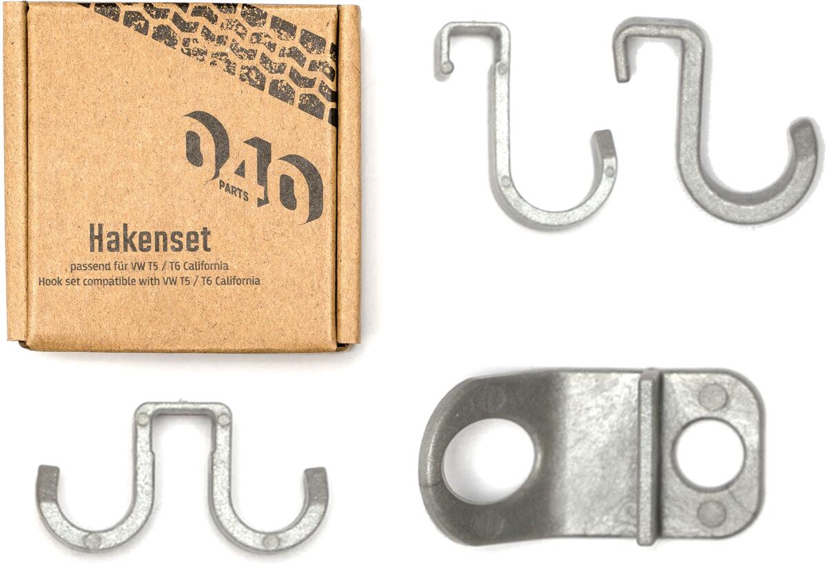 040 Parts Hakenset Schrank für VW T5/T6 California, 4-teilig