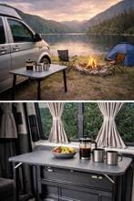 HideMyTable Verkleidung mit Tisch, für VW T5 oder T6