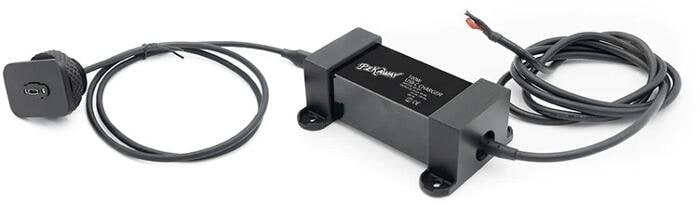 Pekaway Delivery USB-C Steckdose, inkl. Netzteil, 100W, 12V/24V, Kunststoffbuchse