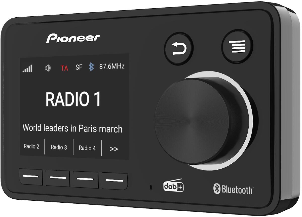 Pioneer SDA11DAB DAB+ DigitalradioTuner, 2,4" Display bei Camping
