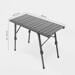 BOXIO TABLE Rolltisch, 88x40,5cm, grau