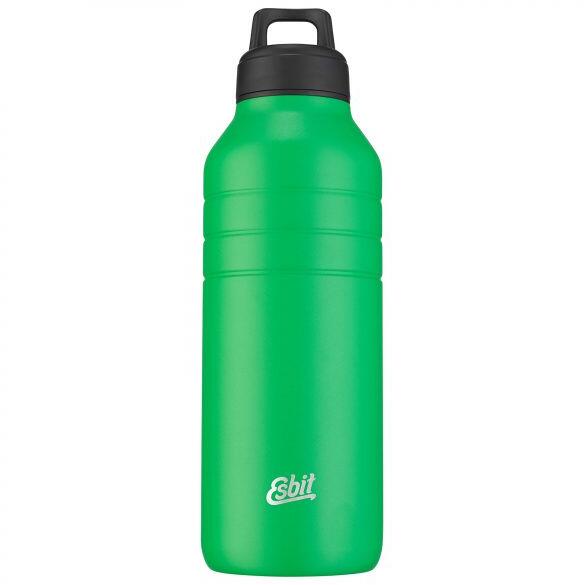 Esbit Majoris Trinkflasche, Edelstahl, 1L, apfel grün