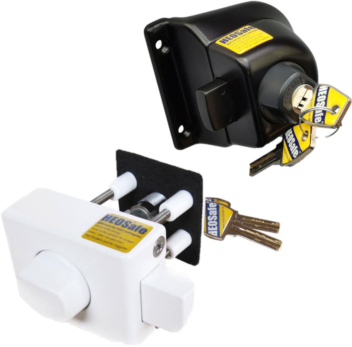 HEOSystem Paket Türsicherung (14656+1958) für Ford Transit ab Bj. 2014, Set mit 1 Zusatzschloss
