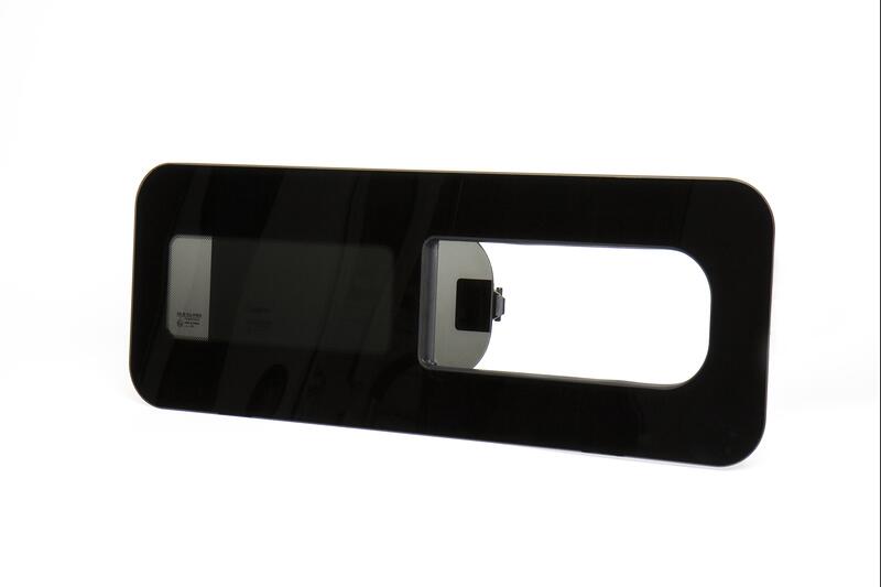Carbest Echtglas Schiebefenster universal, 800x340mm