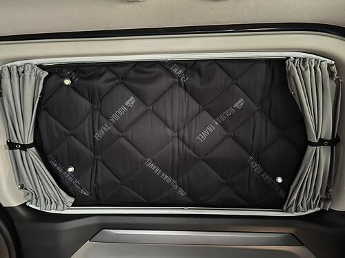 Holiday Travel Thermomatten mit Saugnapfbefestigung für Volkswagen Transporter 5/6, Baujahr 2003-2024, Wohnraum, 5-teiliges Set