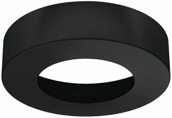 Häfele Unterbaugehäuse, rund, 65x15,6mm, schwarz matt