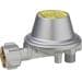 GOK Caramatic BasicOne Gasdruckregler mit verlängertem Eingangsstutzen 0,8 kg/h, 30mbar, Abgang 90° (Einsatz: RM+Caravan)
