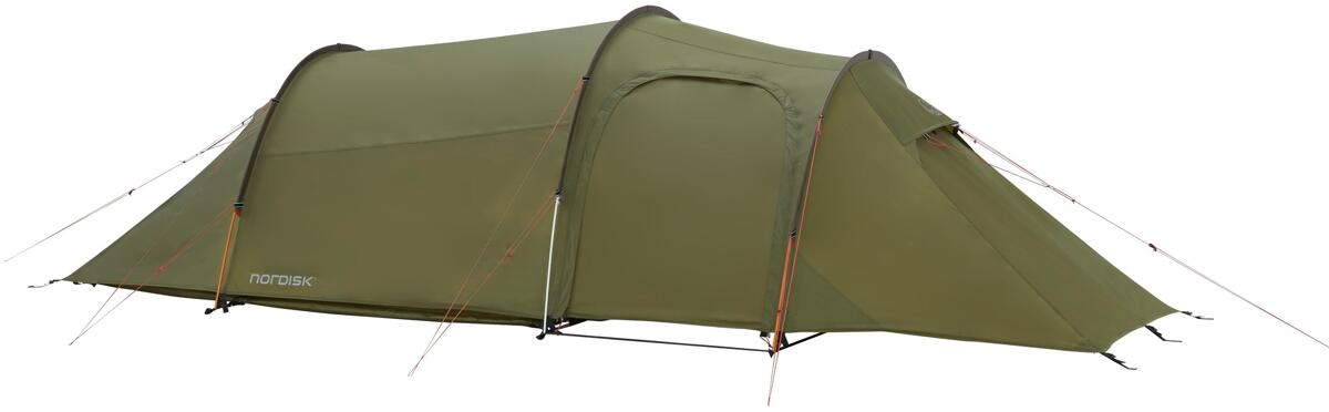 Nordisk Oppland PU Tunnelzelt, 2-Personen, 440x166x110cm, dark olive
