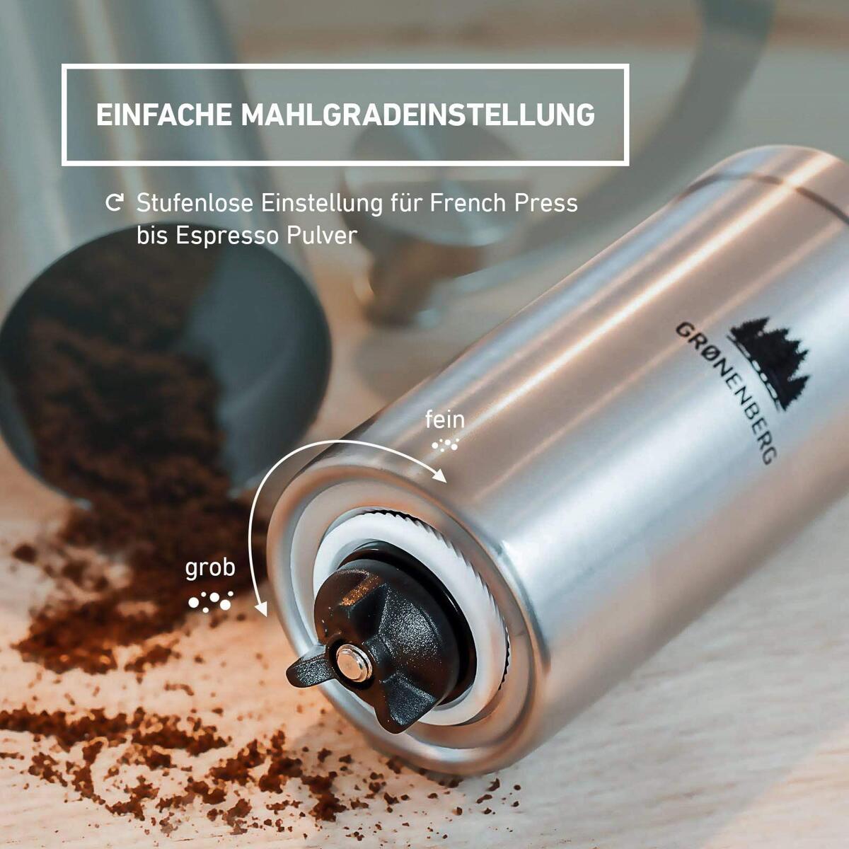 Groenenberg Kaffeemhle, manuell bei Camping Wagner Campingzubehr