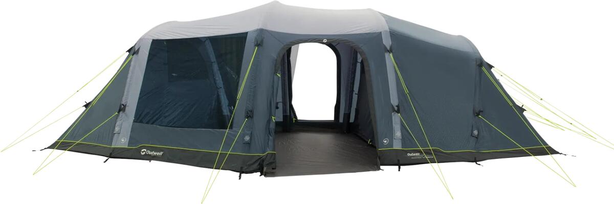 Outwell Hartford 6 Air Luftzelt, 6-Personen, 365x735cm, blau bei Camping  Wagner Campingzubehr